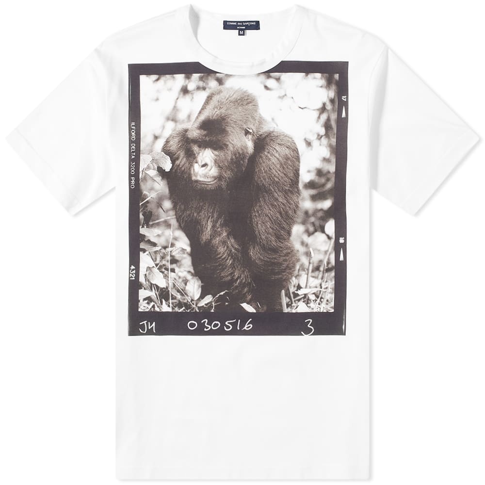 Comme des Garcons Homme Gorilla Photograph Tee - 1