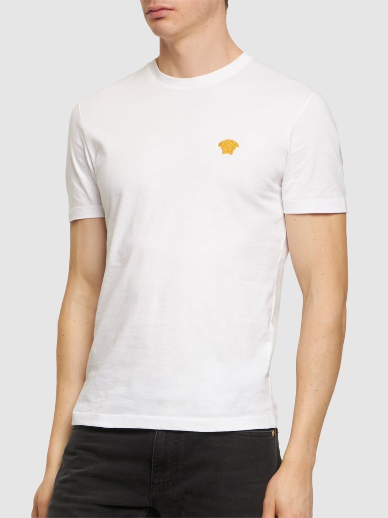 Medusa cotton jersey t-shirt - 3