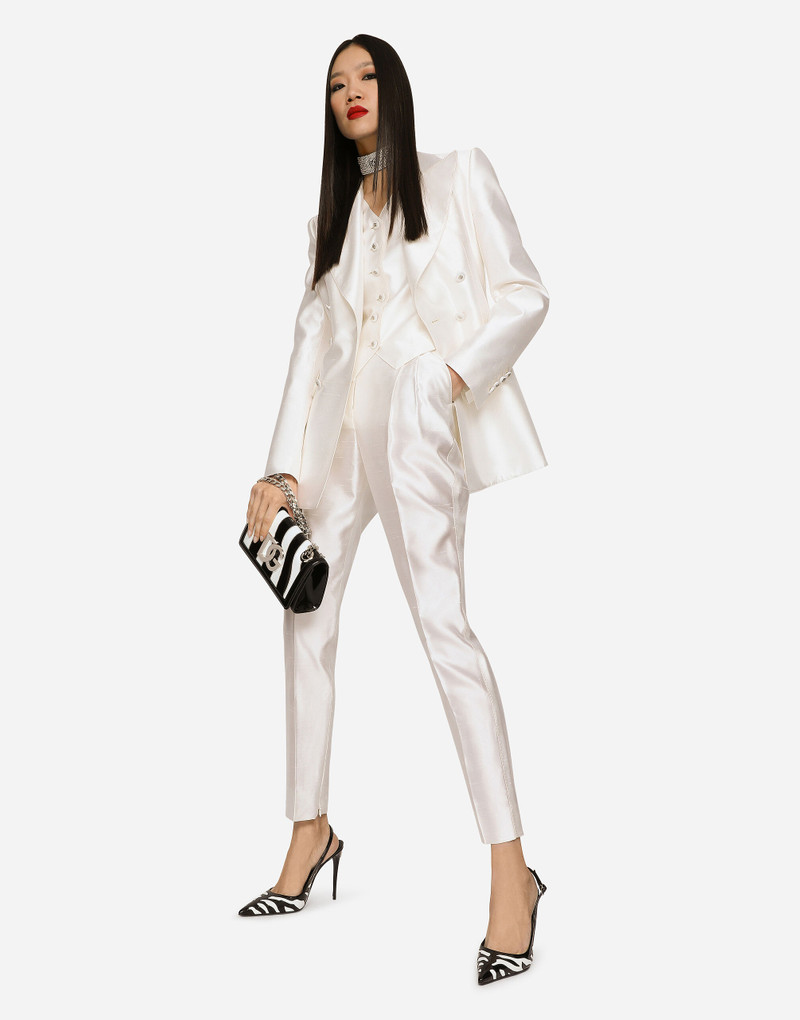 Dolce & Gabbana Double-breasted shantung Turlington blazer outlook