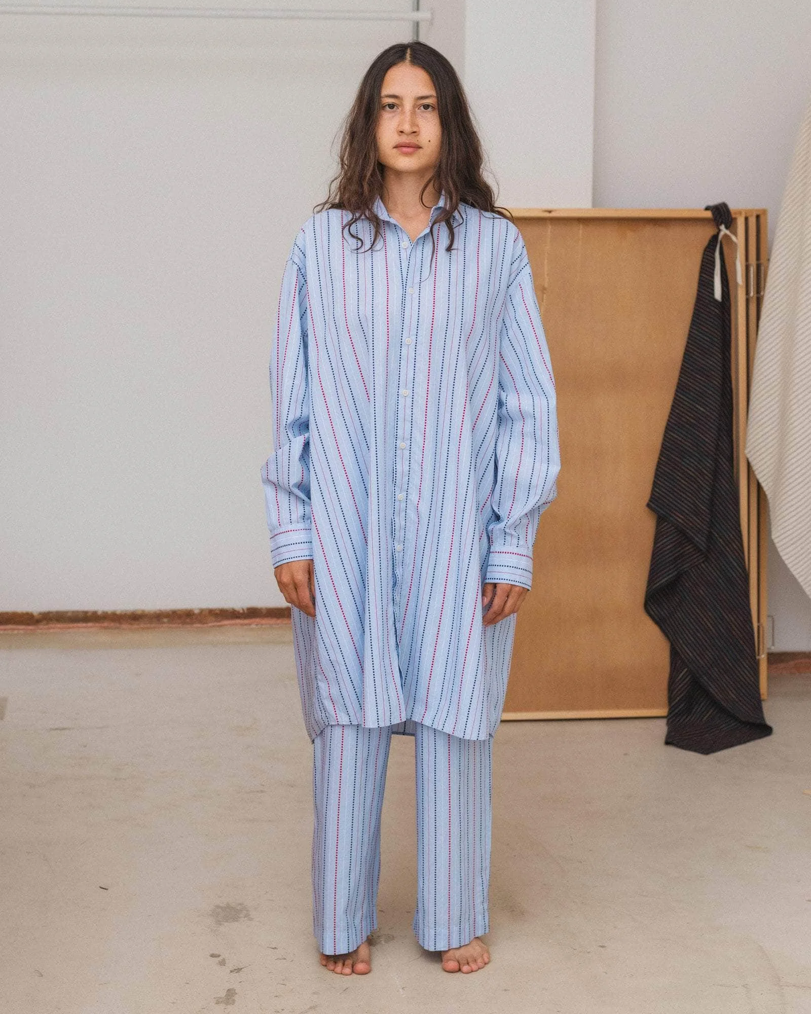 Claude Shirt Dress - Organic Cotton Poplin - 1