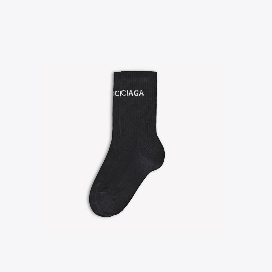 Women's Balenciaga Socks in Black/white - 2