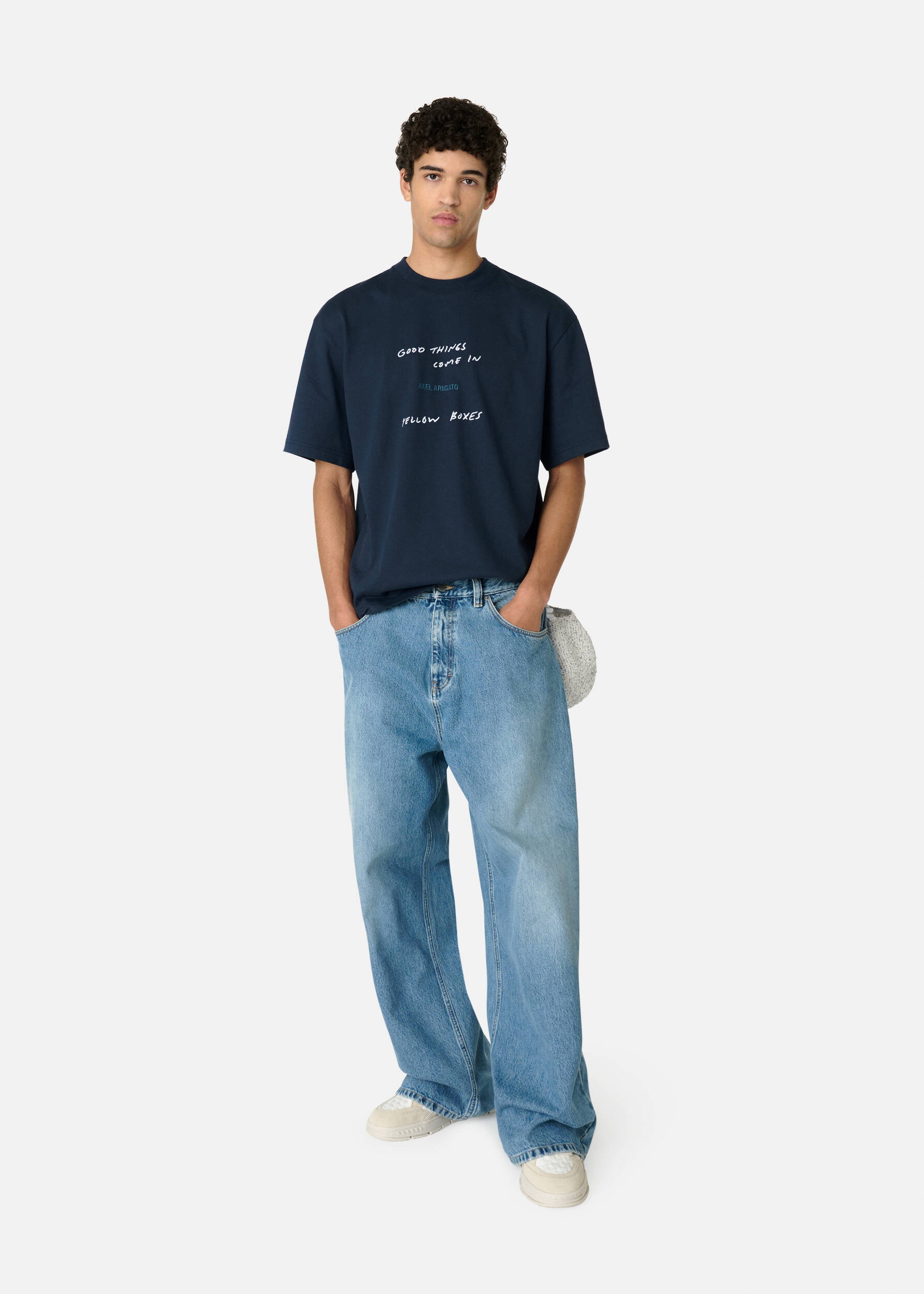 Embroidered Relaxed Jeans - 6