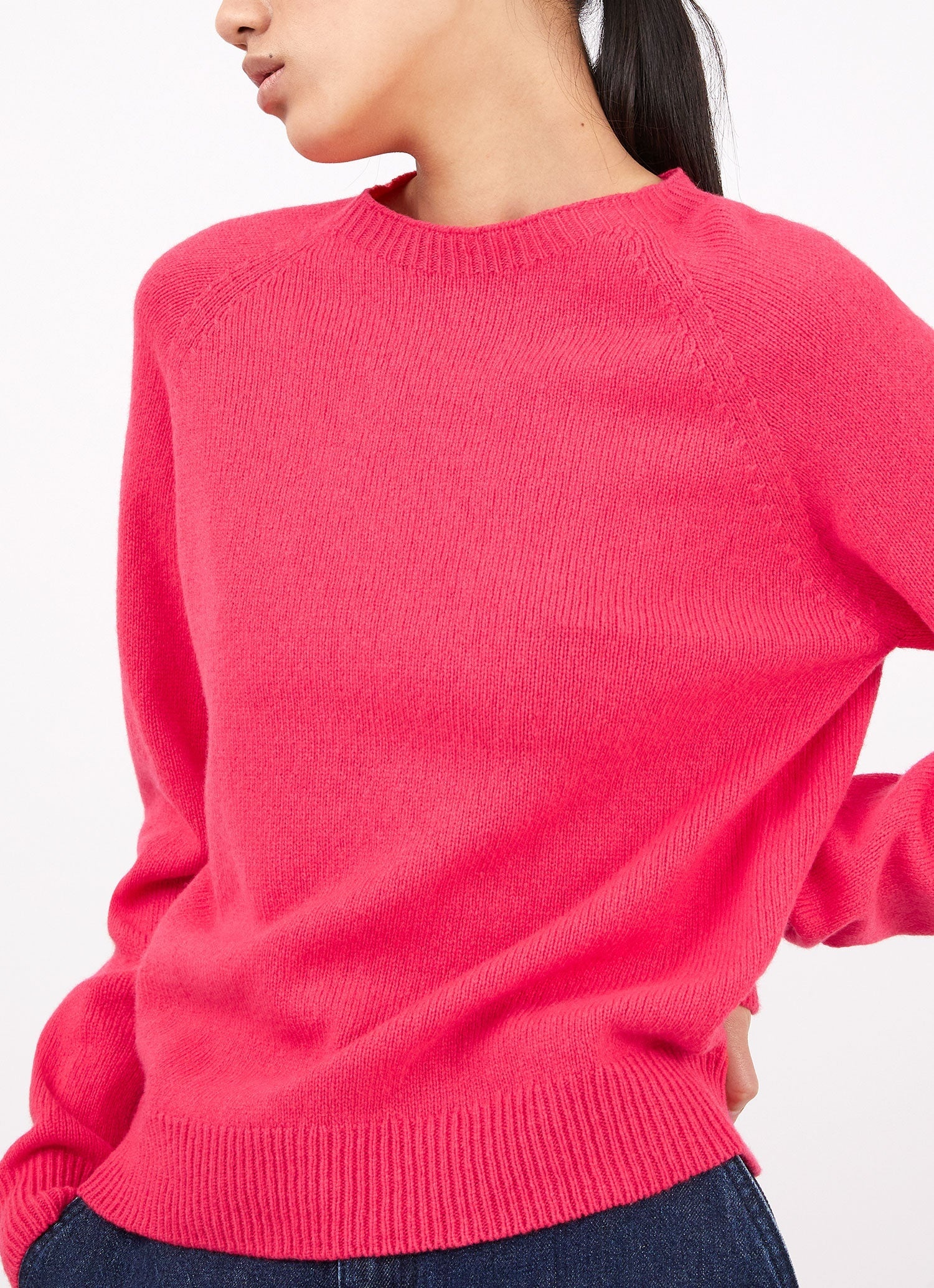 Lambswool Crew Neck Jumper - 3