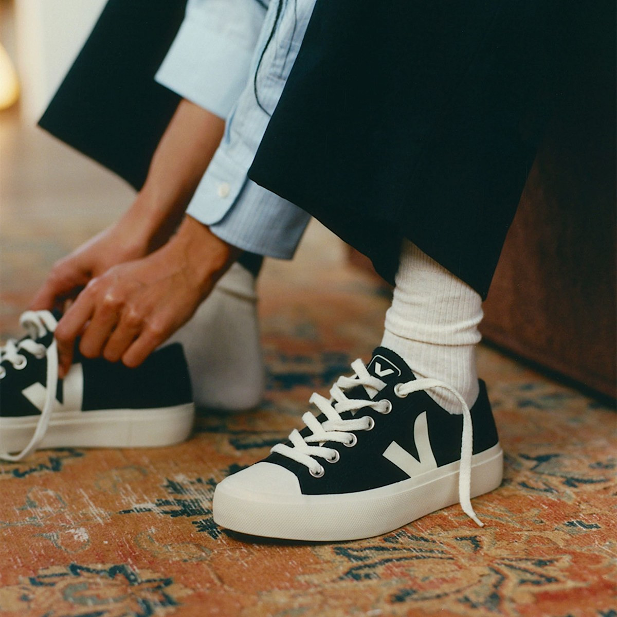 WATA II LOW CANVAS BLACK PIERRE - 4