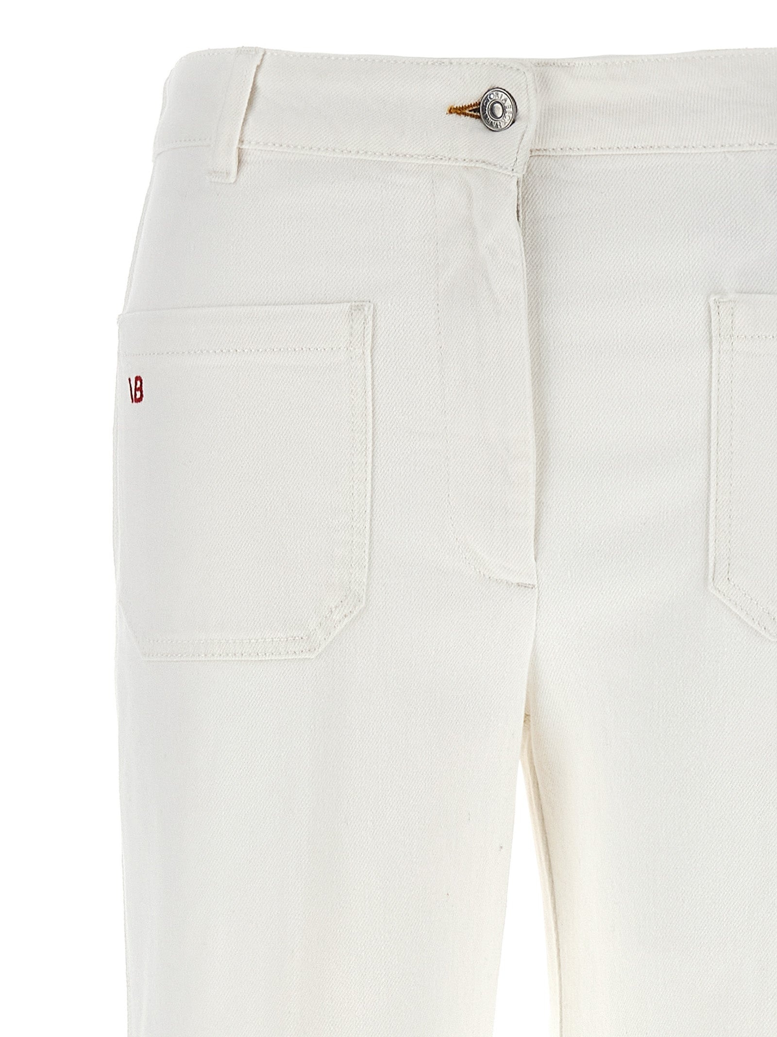 Alina Jeans White - 3