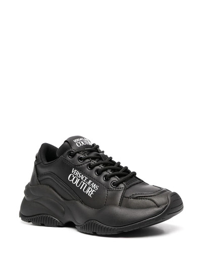 VERSACE JEANS COUTURE logo-print low-top sneakers  outlook