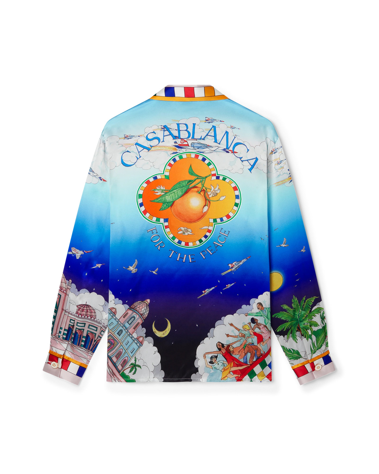 Les Dimensions Silk Shirt | Casablanca Paris - 2