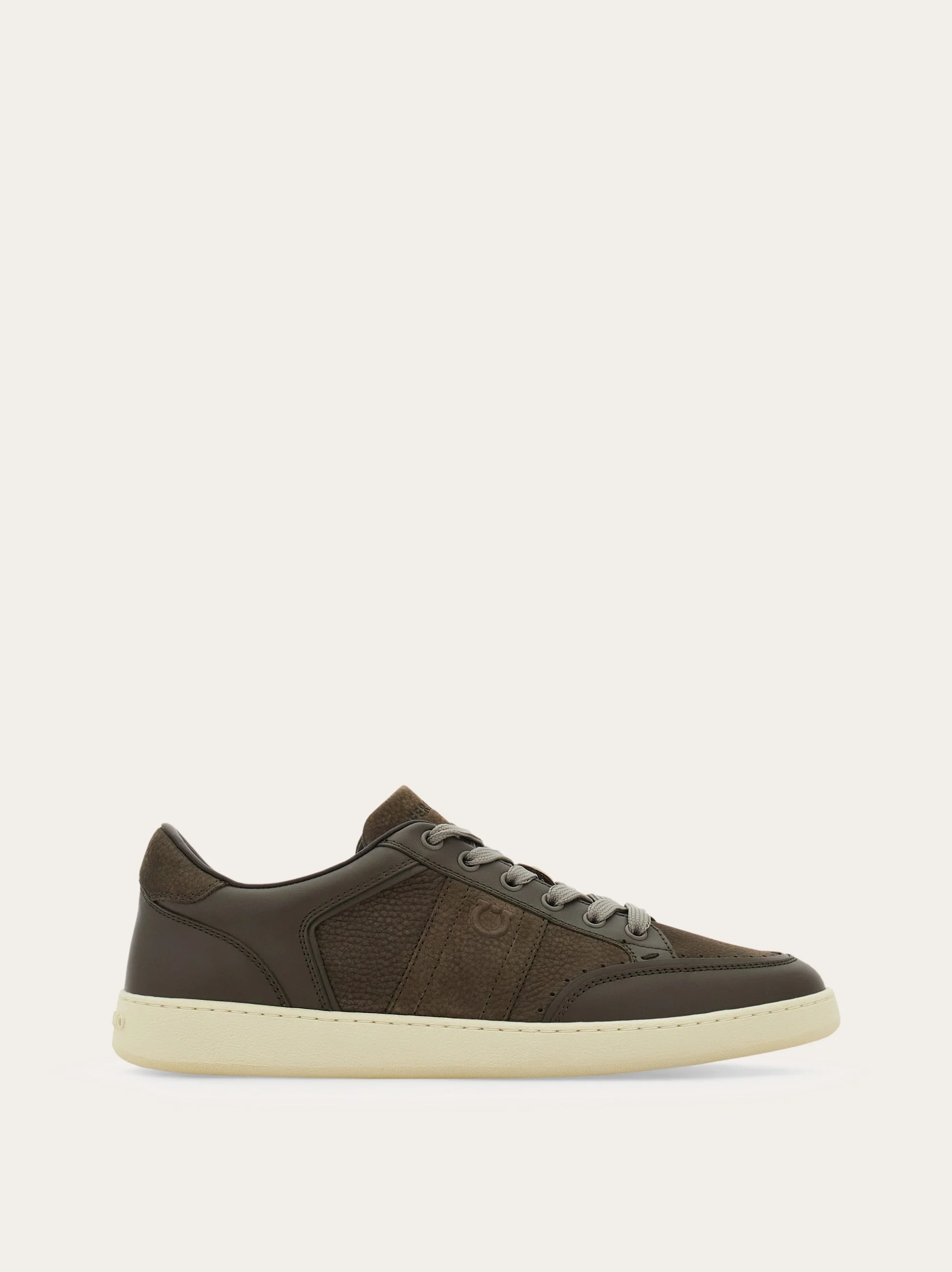 Low-top sneaker with signature - 1