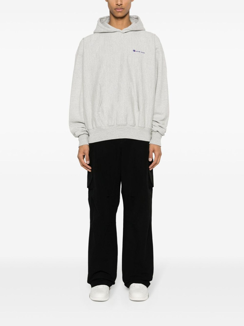 SAINT M×××××× cotton-blend hoodie outlook
