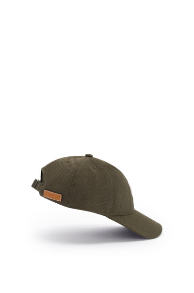 Loewe Cap in canvas outlook