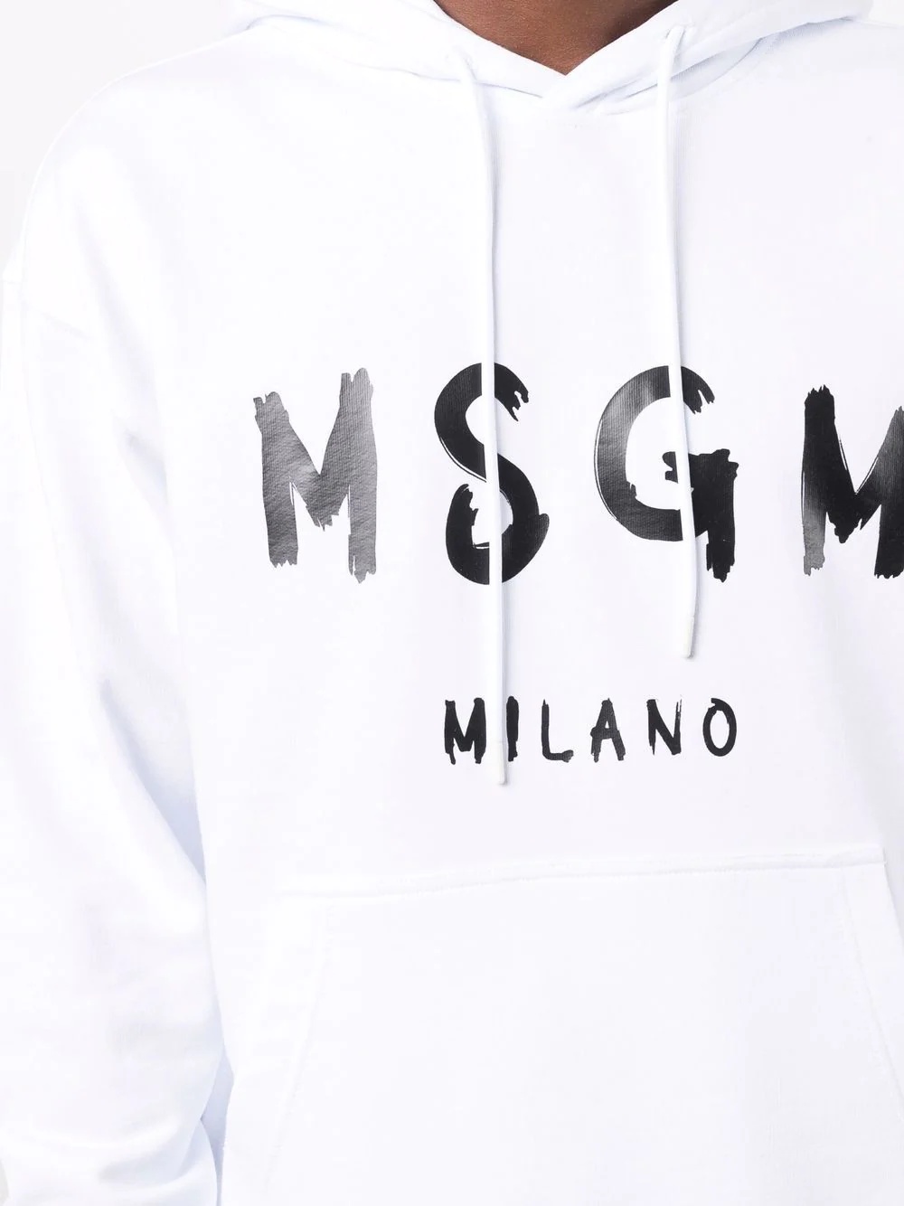 logo-print pullover hoodie - 5
