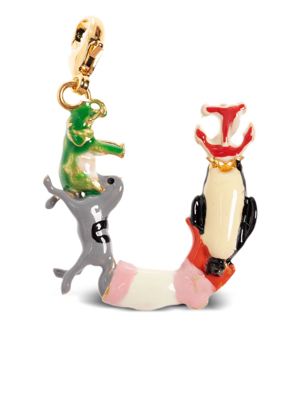 animal-embellished pendant - 5