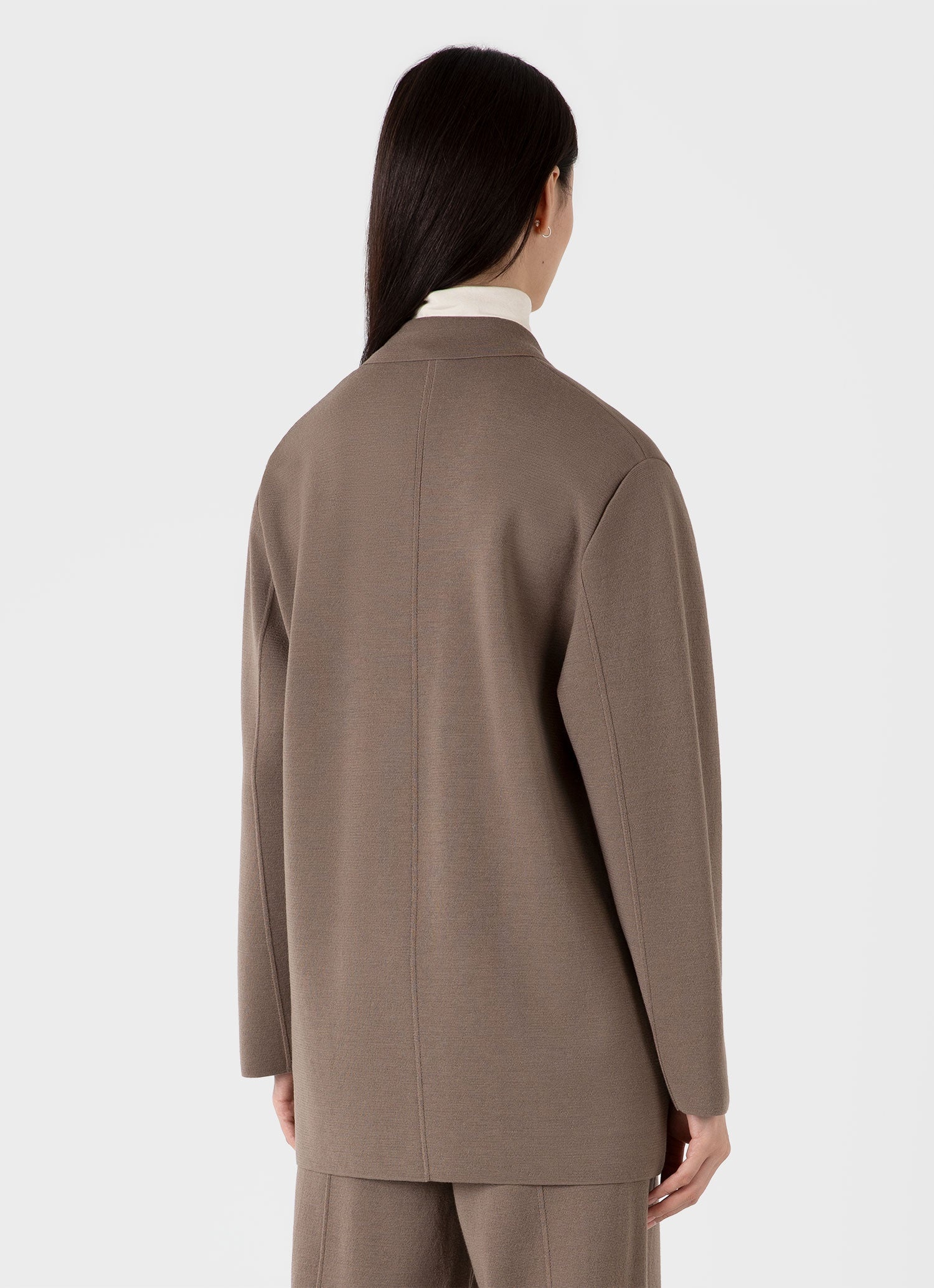 Merino Milano Knit Blazer - 3