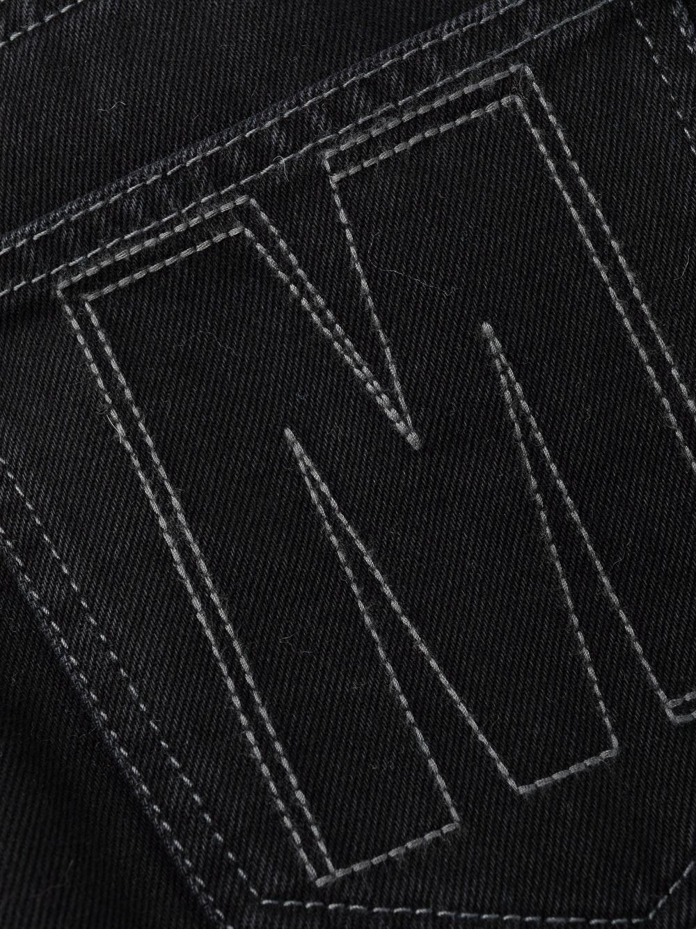 embroidered logo trousers - 7