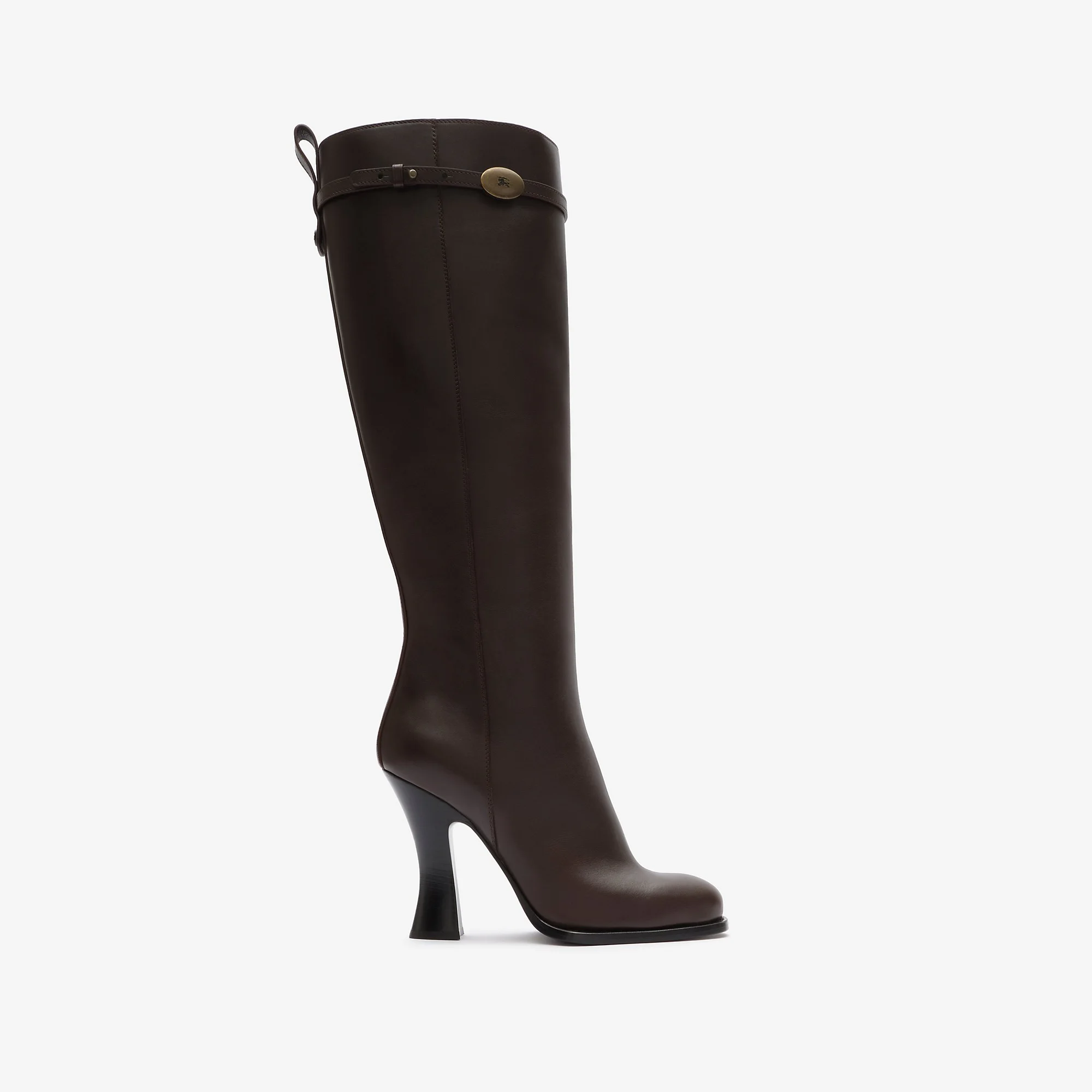 Leather Pillar Boots - 1