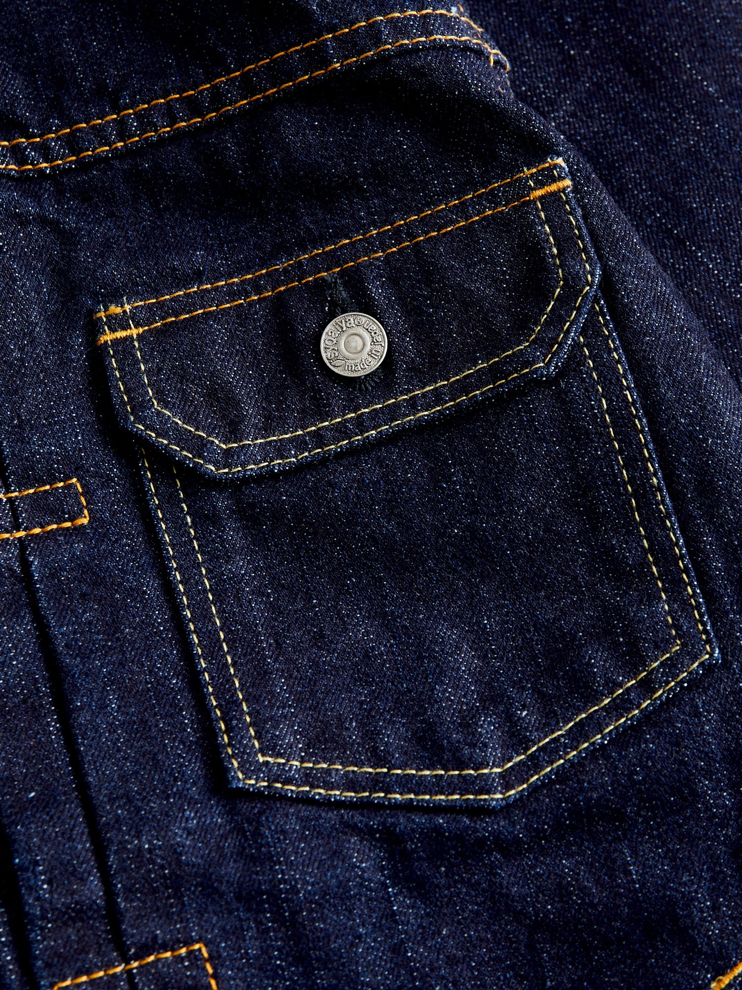 Pure Blue Japan 6113 14oz Type-2 Denim Jacket in Indigo