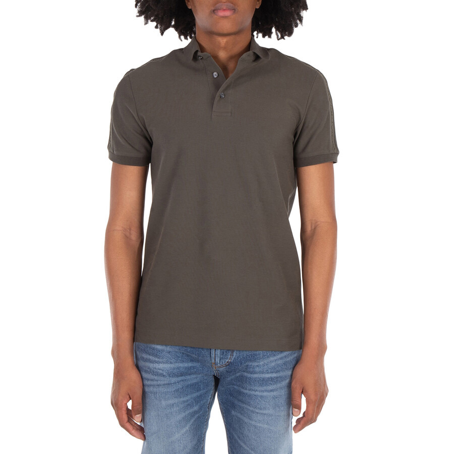 Emporio Armani Embossed Logo Tape Jersey Polo Shirt - 3