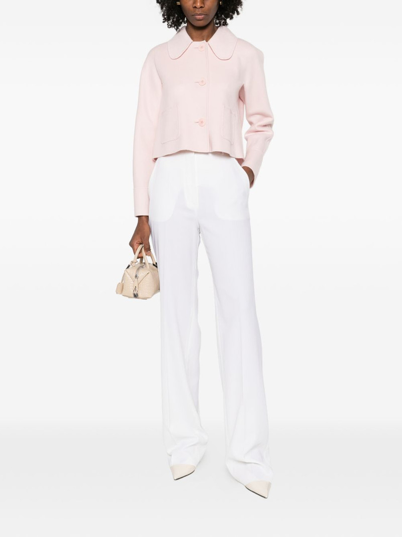 Max Mara collared patch-pocket jacket outlook