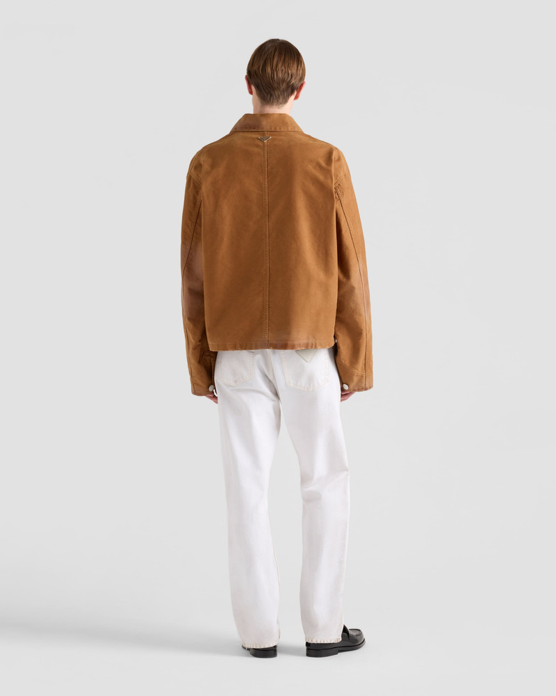 Prada Moleskin blouson jacket | REVERSIBLE