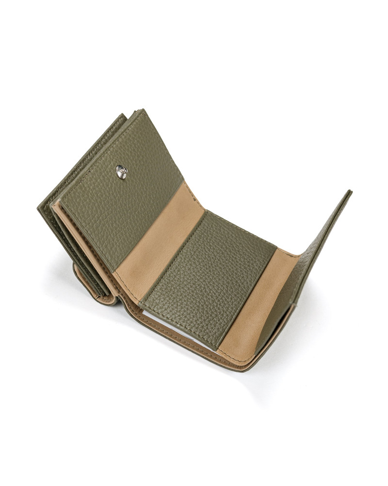 master-piece CAST 3-Fold Wallet Olive outlook