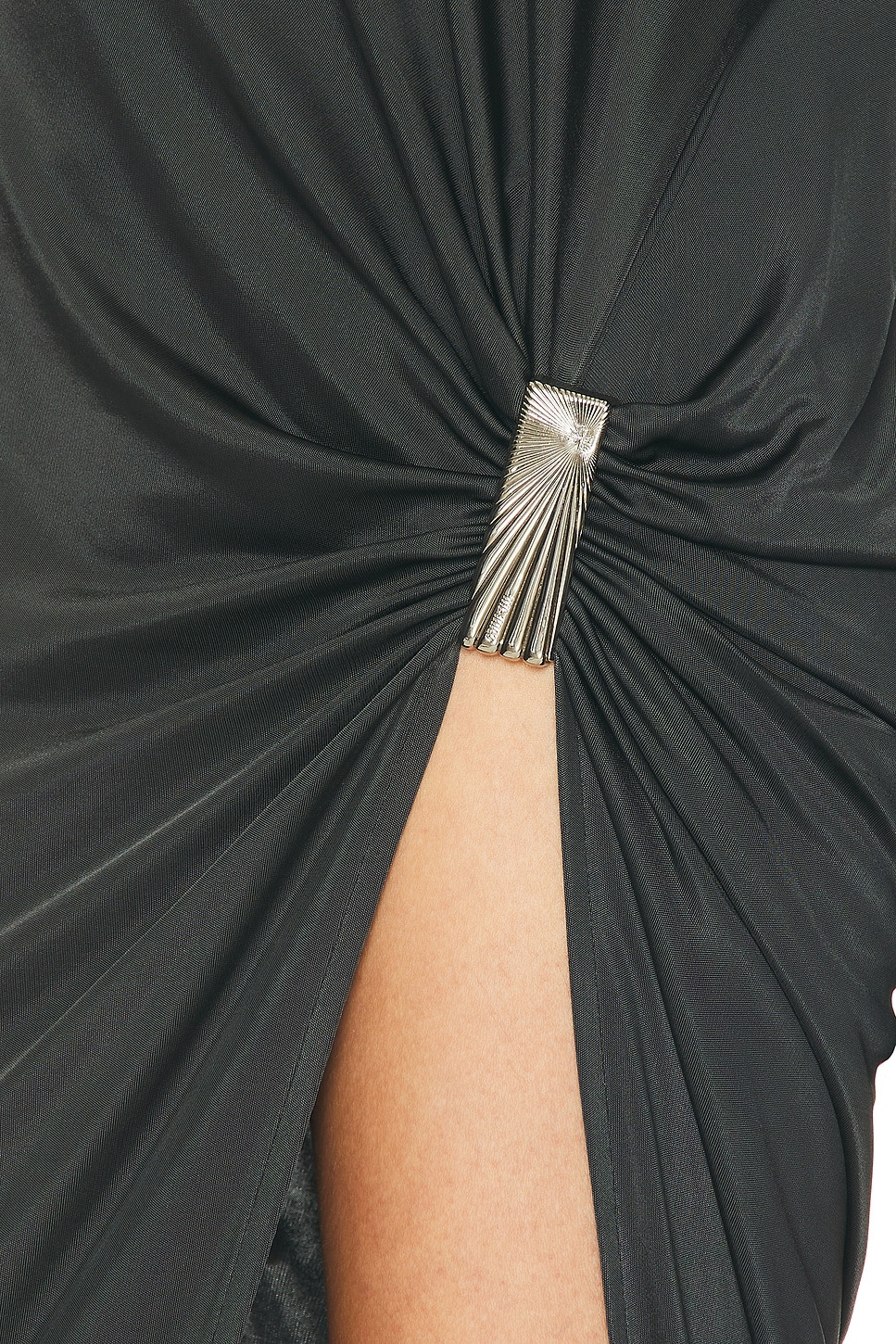 Shiny Midi Dress - 4