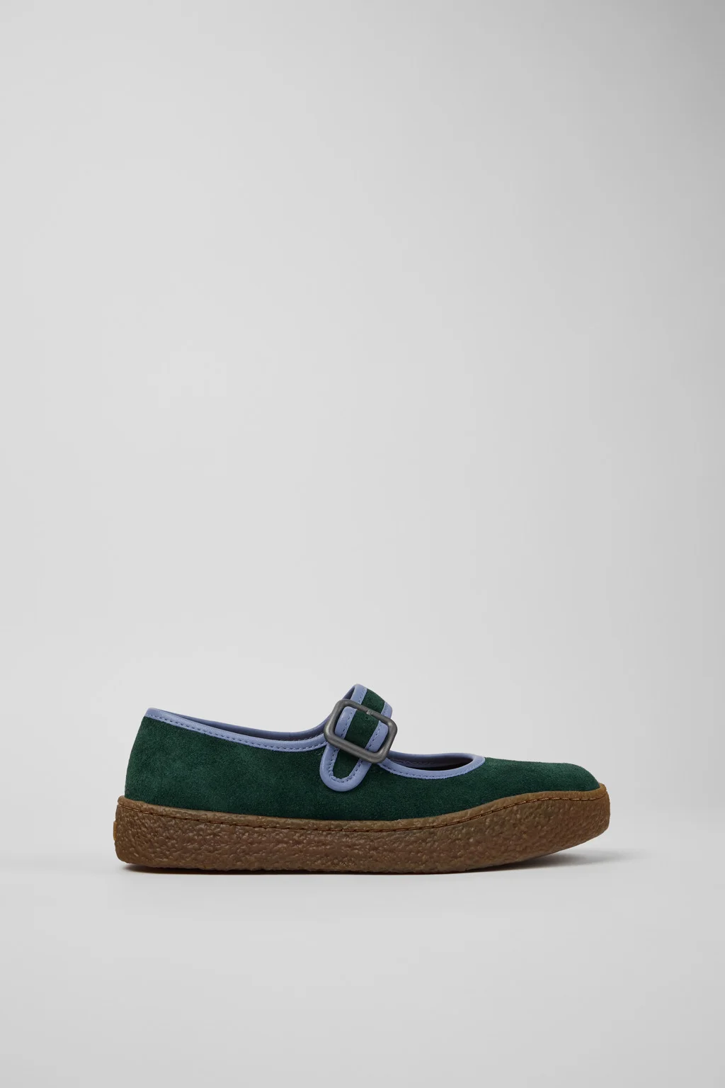 Peu Terreno Green Nubuck and Leather Sneakers for Women. - 1
