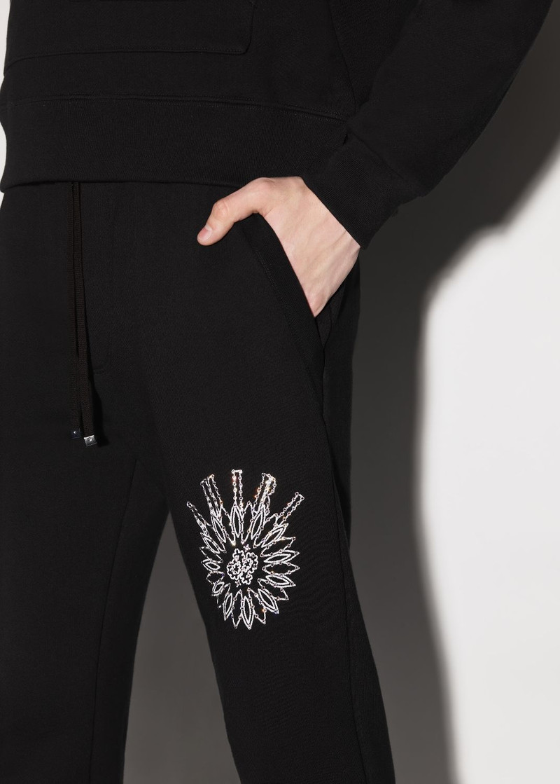CRYSTAL STICK POKE SWEATPANTS 5