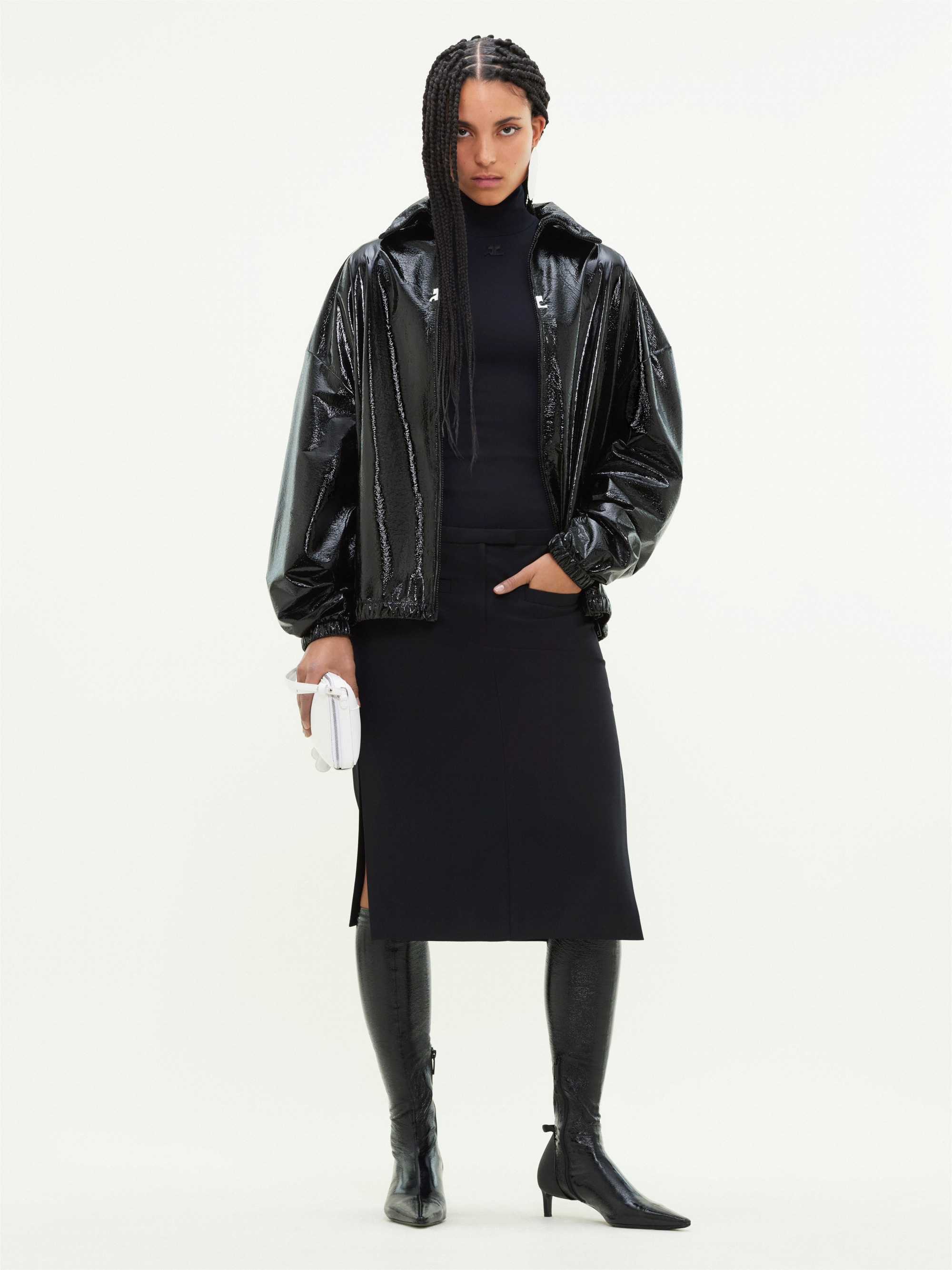 LIGHT VINYL TRACKSUIT JACKET - 5