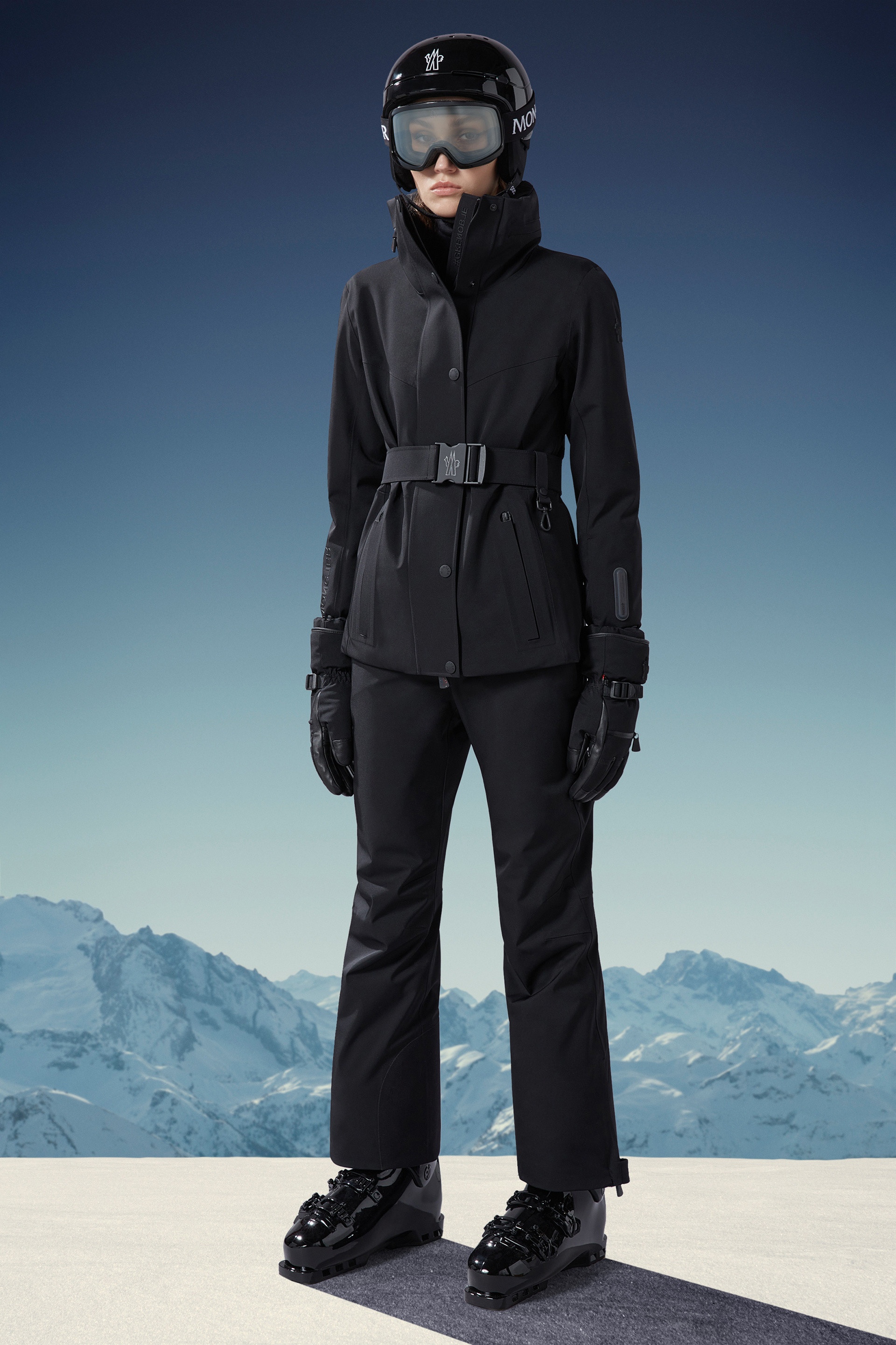 Moncler ladies ski jacket hotsell