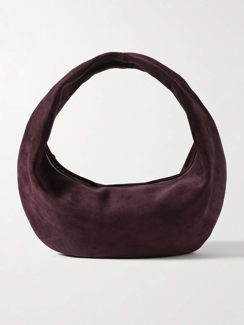 Olivia medium suede tote - 1