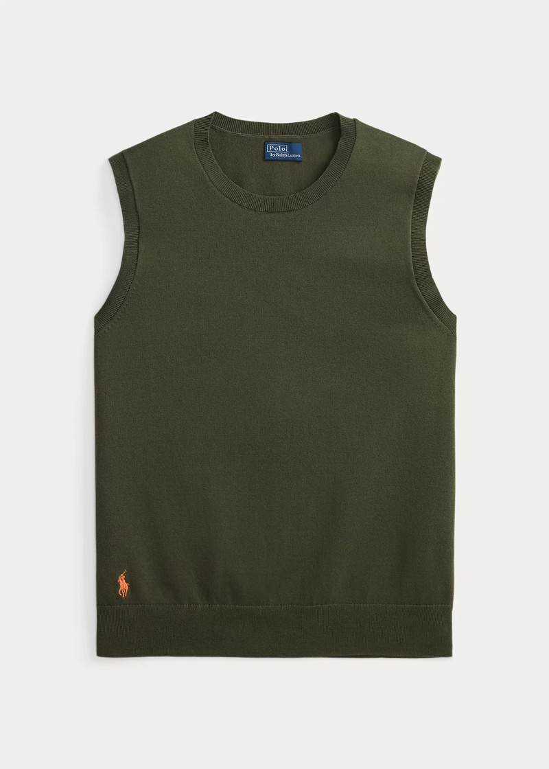 Sleeveless Crewneck Sweater 1