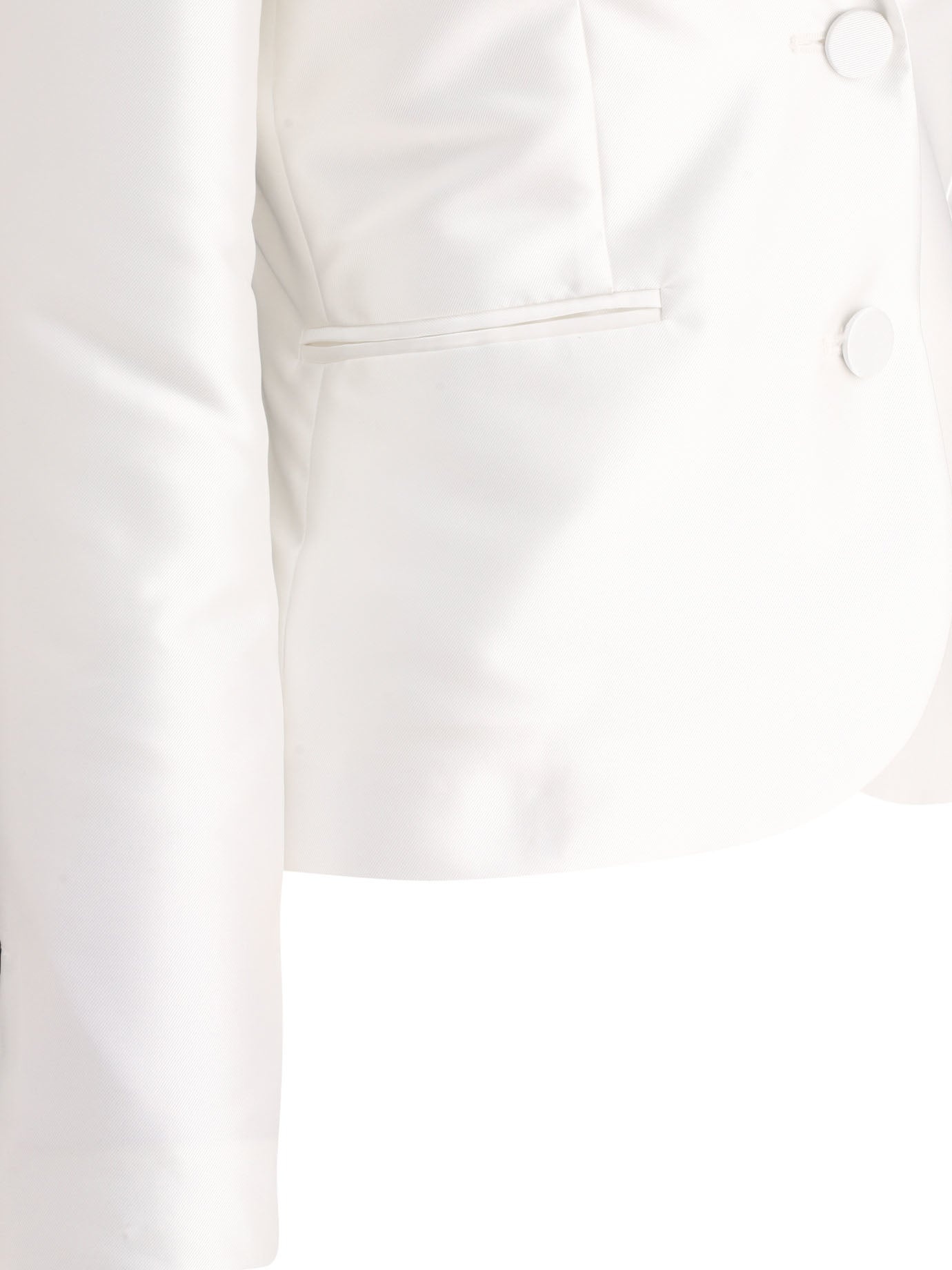 F.IT - F.it Satin Single-breasted Blazer - 4