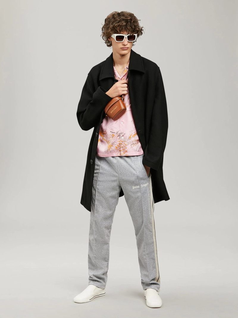 Palm Angels LUREX TRACK PANTS outlook