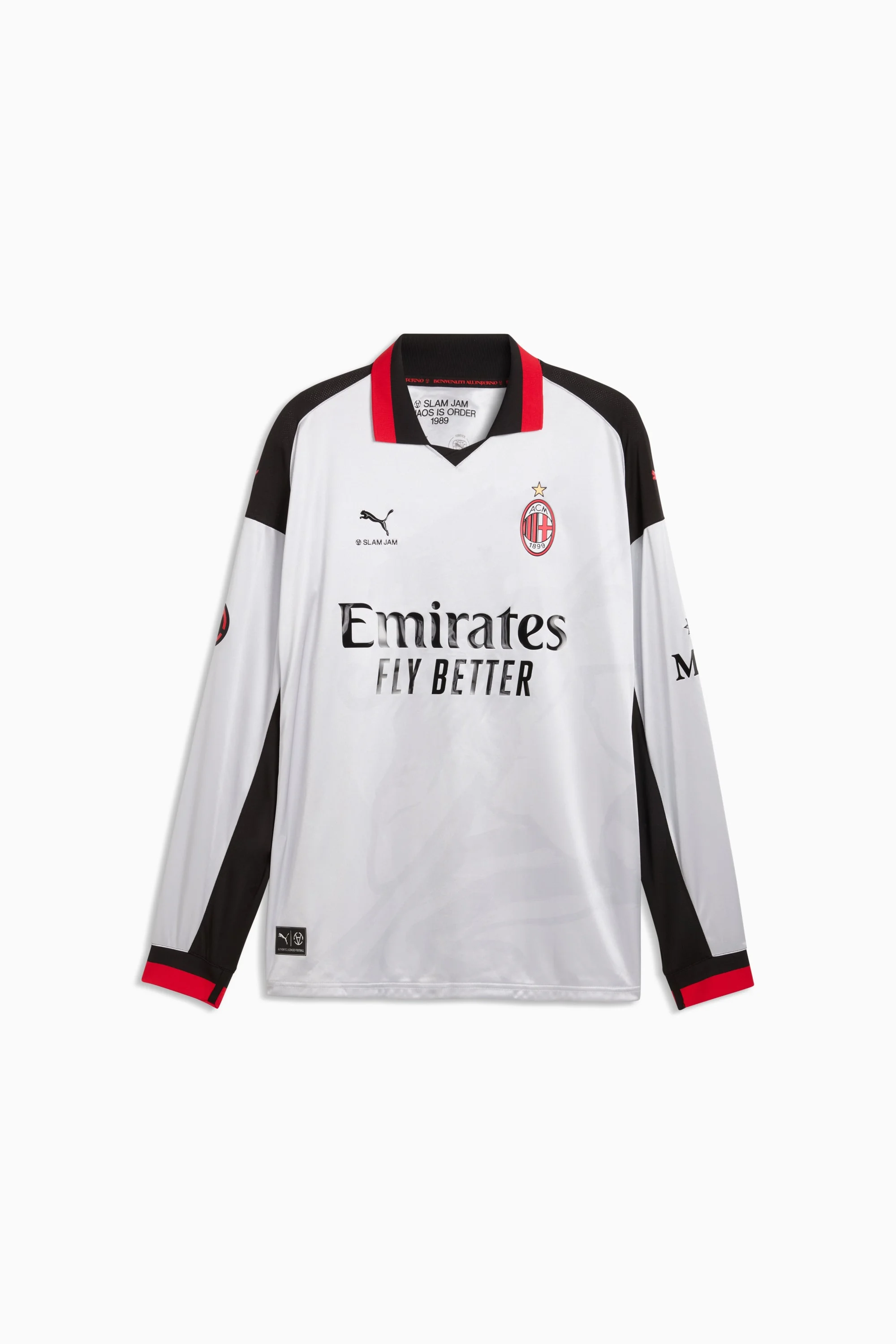 AC Milan x Slam Jam Limited Edition Men's Long Sleeve Jersey - 1