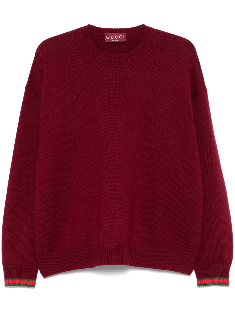 Web-trim sweater - 1