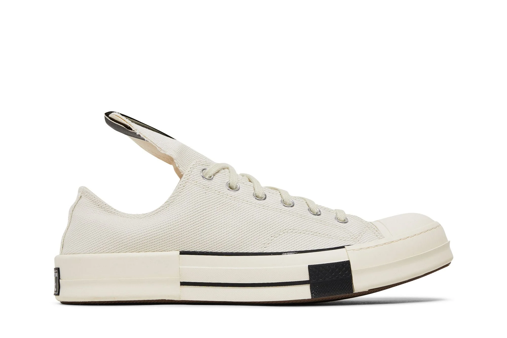 Rick Owens x DRKSHDW DRKSTAR Chuck 70 Low 'Egret' - 1