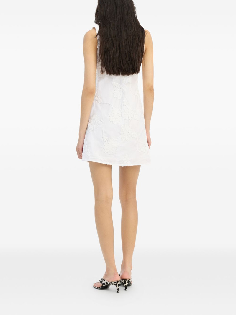 flower flared mini dress 3