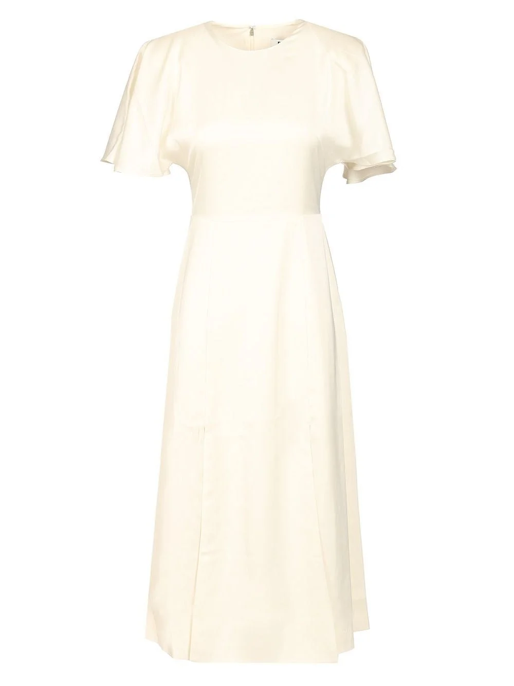 Rotate Women Shiny Satin Midi Dress - 1