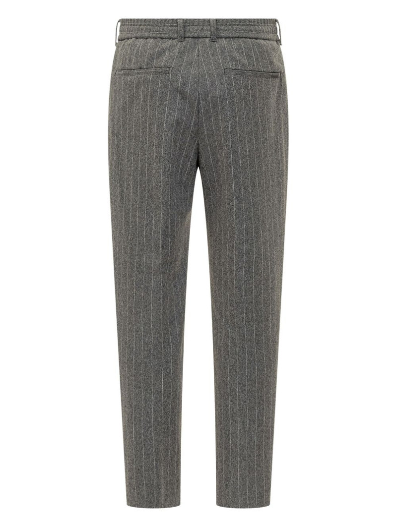 BOSS pinstripe trousers outlook
