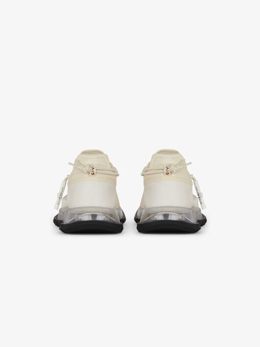 SPECTRE LOW RUNNERS SNEAKERS IN TRANSPARENT MESH WITH ZIP - 3