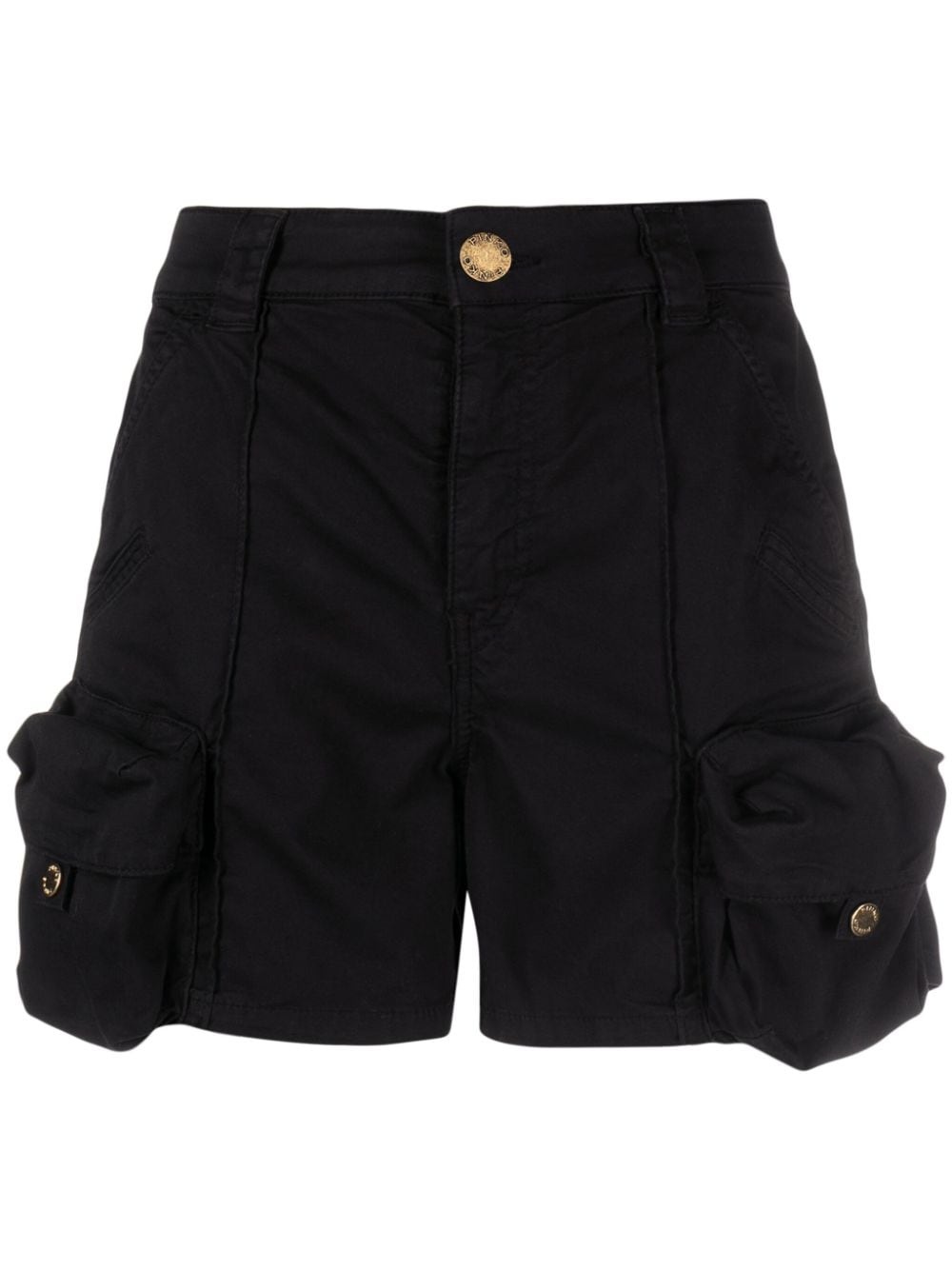low-rise cargo shorts - 1