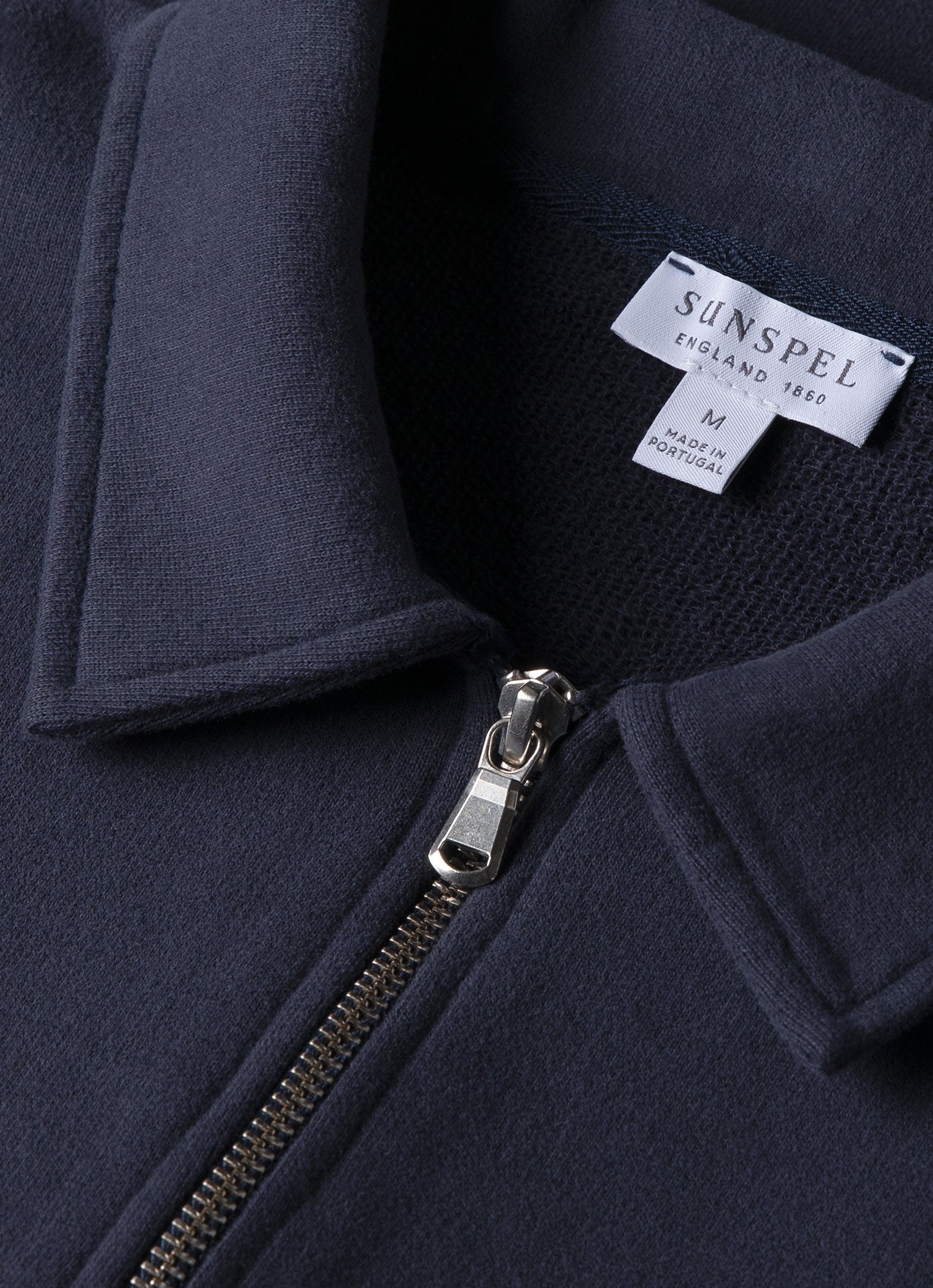 Zip Polo Loopback Sweatshirt - 4