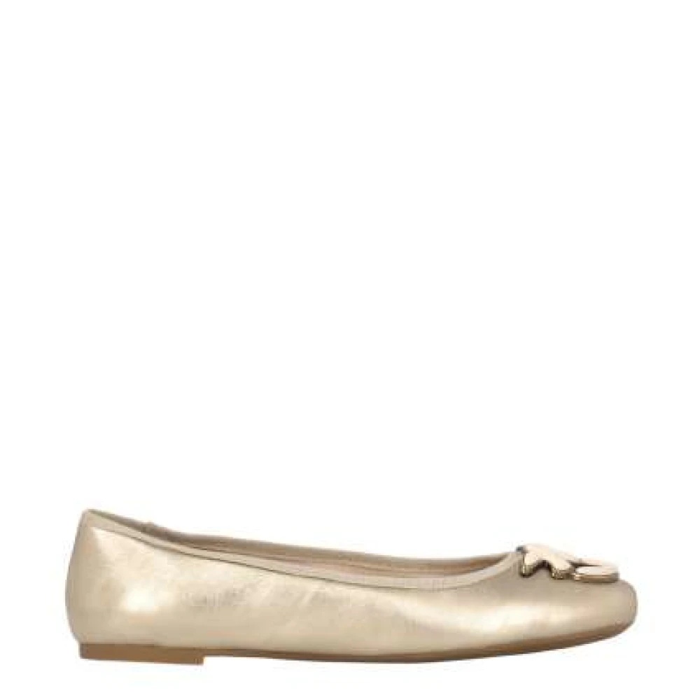 フラットシューズ PINKO GIOIA 03 - BALLERINA LAMINATED NAPPA \nPLATINUM Pinko Gioia 03 - ballerina | The Fashion Square