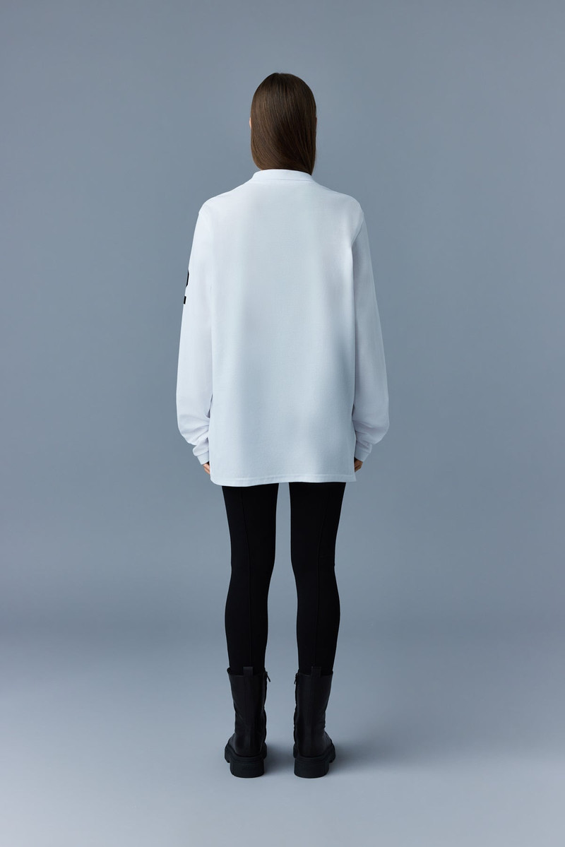 BRETT Long-sleeve pique polo 4