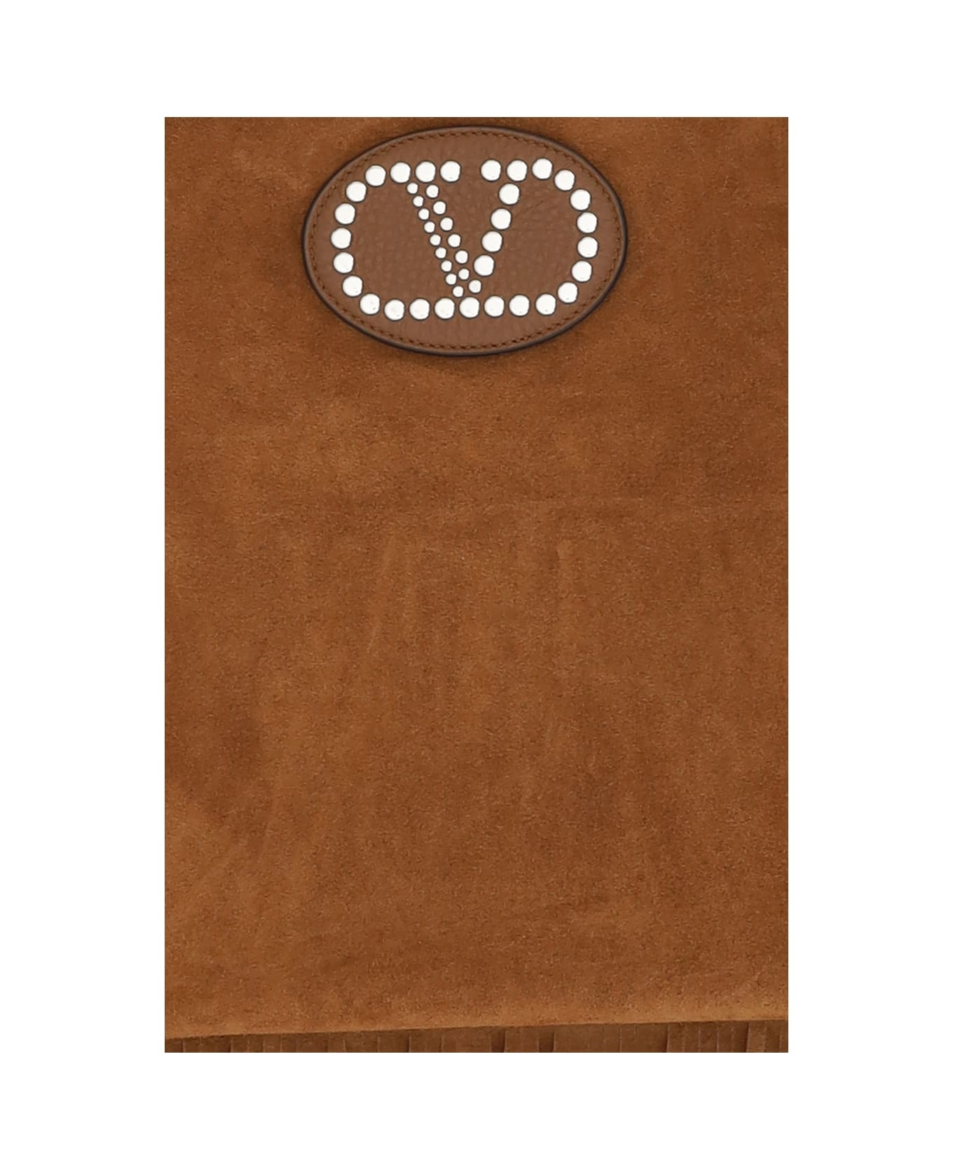 Suede Leather Shoulder Bag - 3