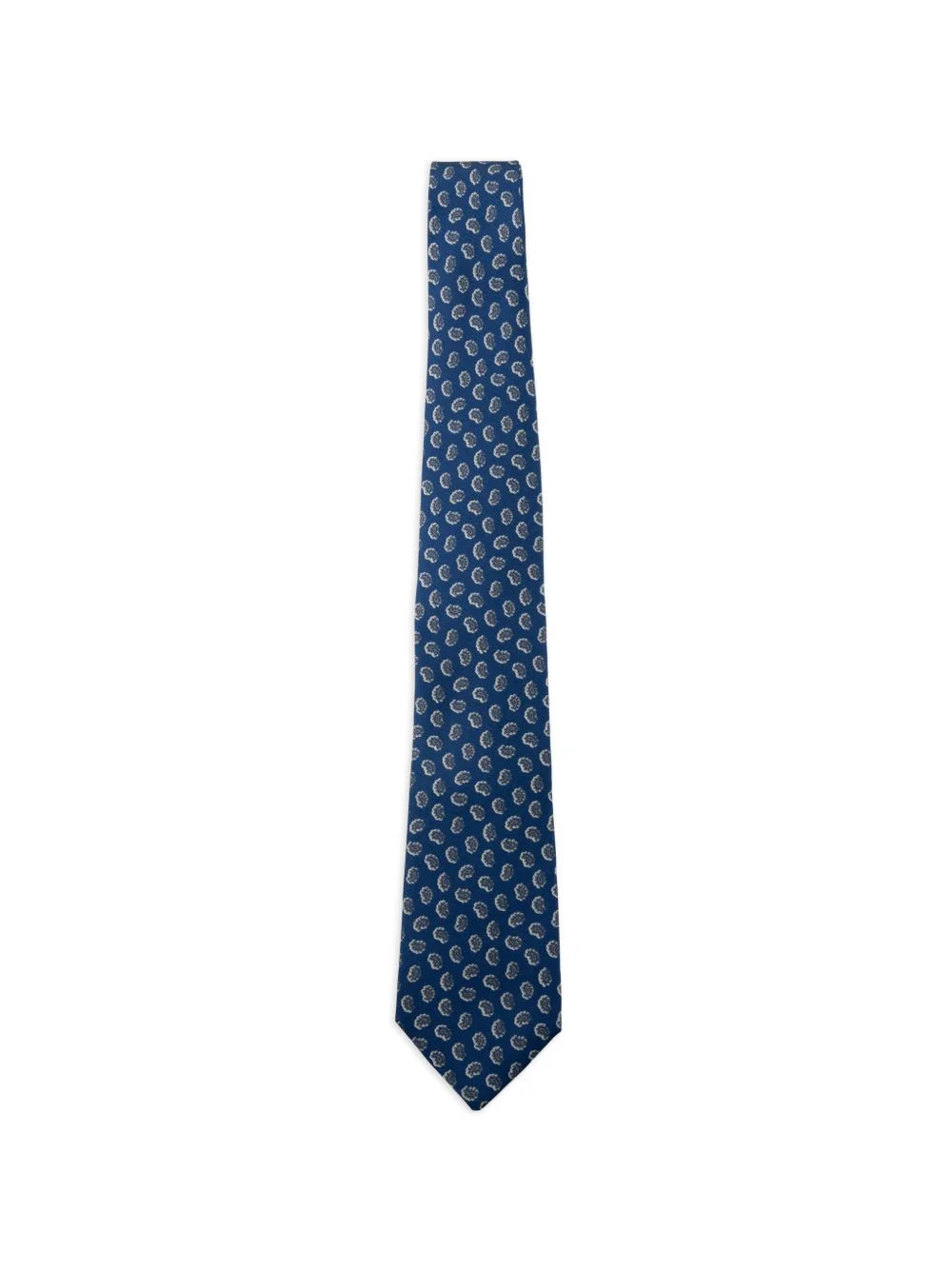 paisley-pattern silk tie - 1