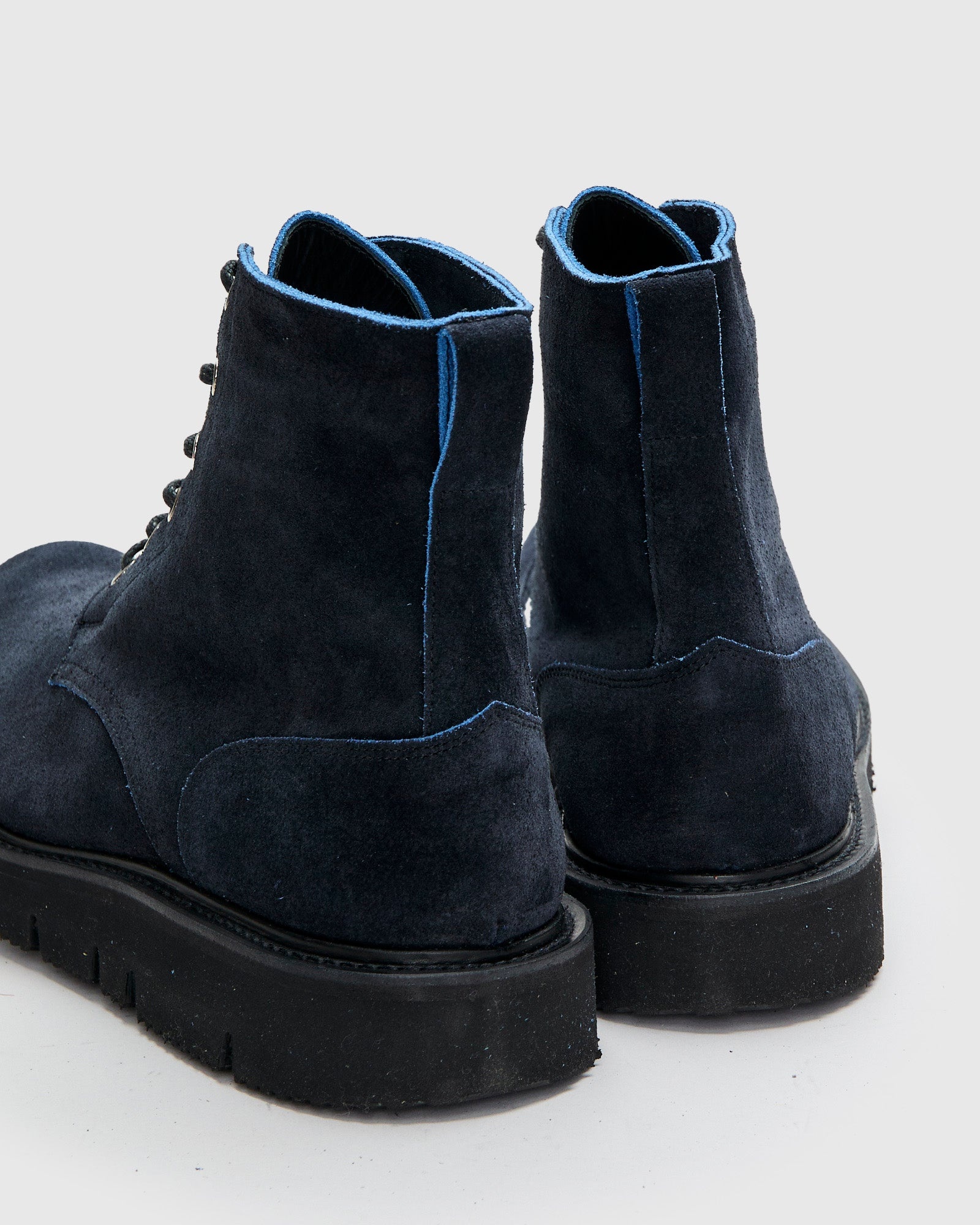 Black Ice Boot in Navy Ottoman Scuff-Off - 5