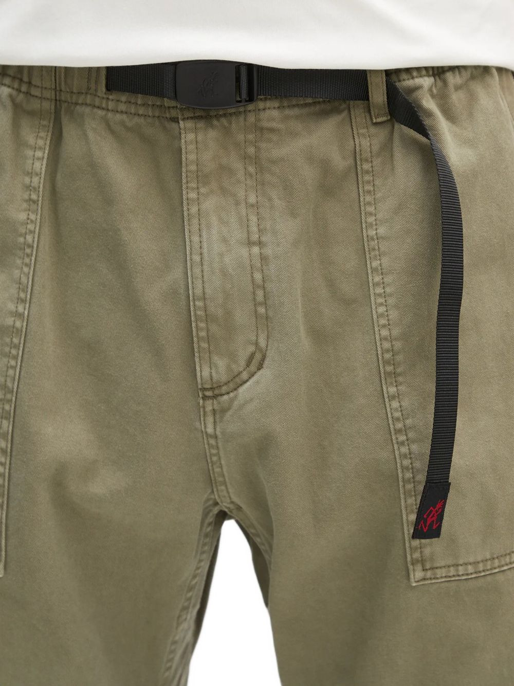 belted side-pocket trousers - 5