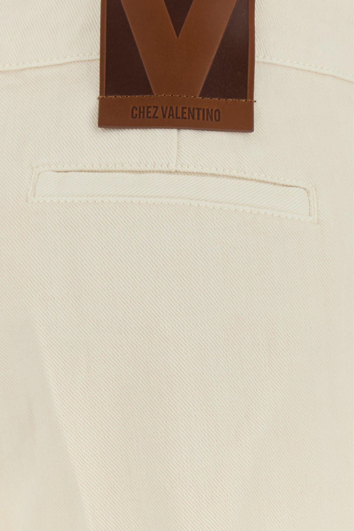 Ivory denim jeans - 3