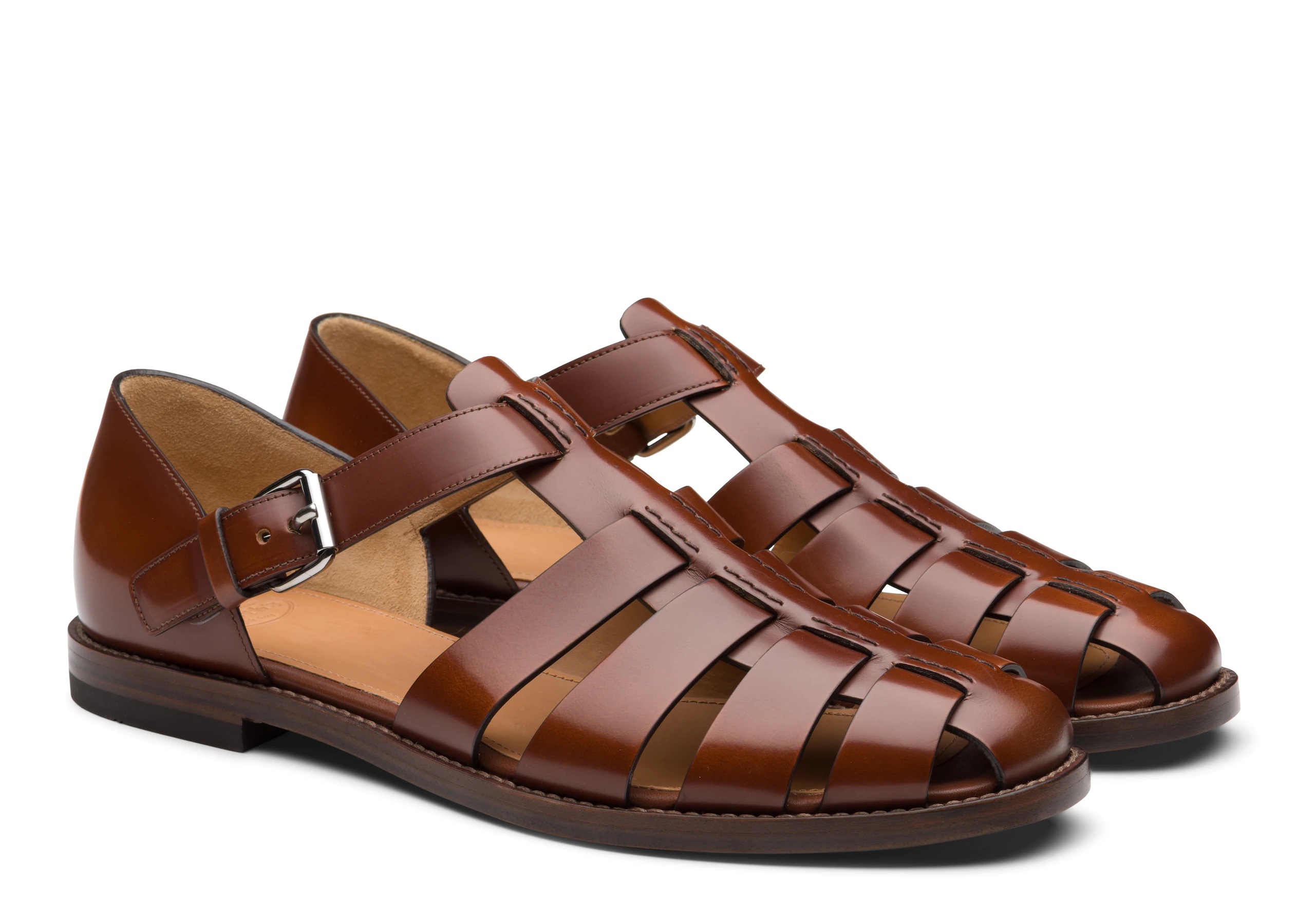 Fisherman
Bookbinder Fume Leather Sandal Tabac - 2